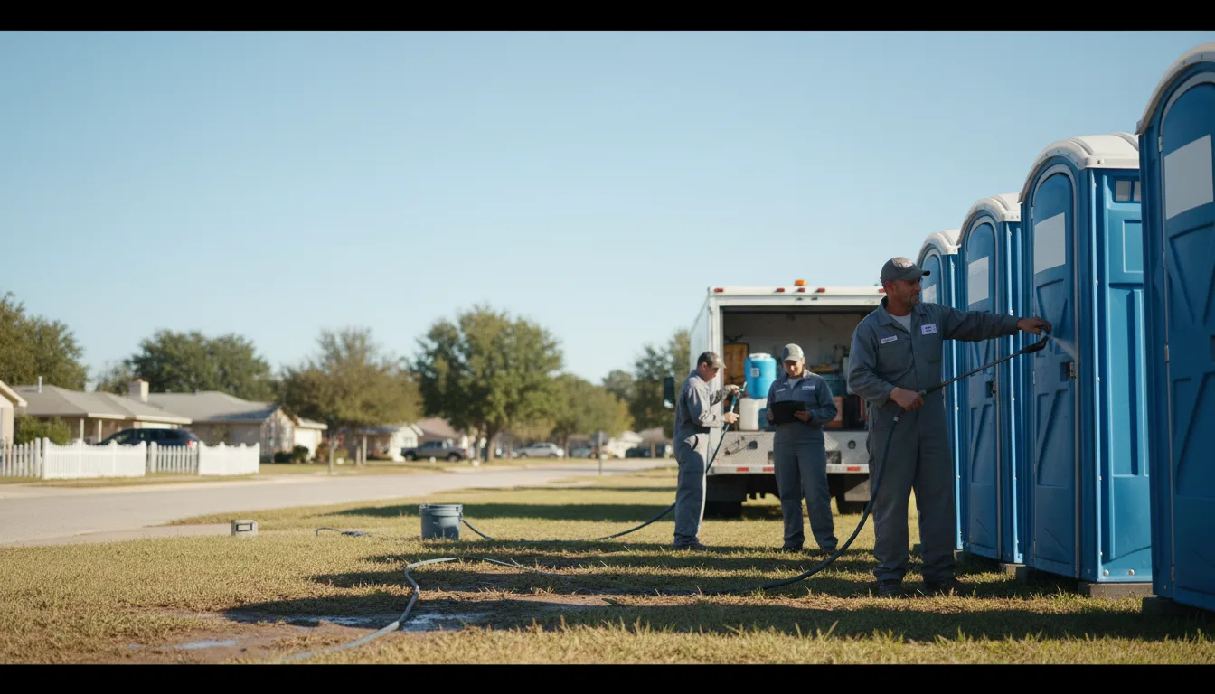 Long-Term Portable Toilet Rental in New Albany, OH near me